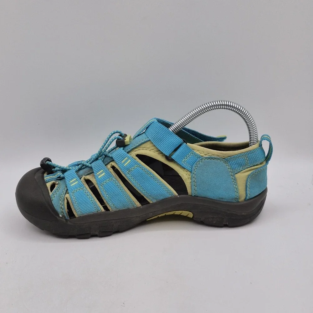 Keen Newport H2 Sandals Mens Size 6 Blue Closed Toe Water‎ Hiking Toe Cap Aqua